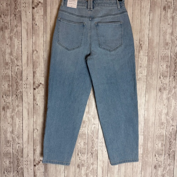 Talbots High-Waist Relaxed Barrel Jeans 2P - Picture 4 of 7